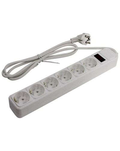 SP6W-150. Сетевой фильтр 6 розеток, 5м, белый. 5bites в Красноярске