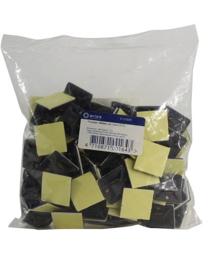 CTM2525-50BK (50 шт). Площадка для стяжек. 5bites в Красноярске