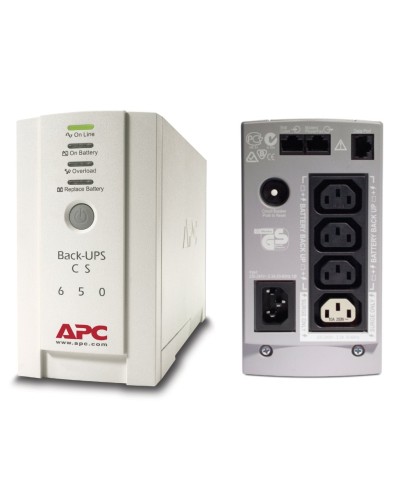 BK650EI APC Back-UPS 650 ВА. Источник бесперебойного питания. APC в Красноярске