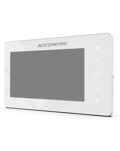 AT-VD720W WH. Монитор домофона цветной с функцией «свободные руки». AccordTec в Красноярске