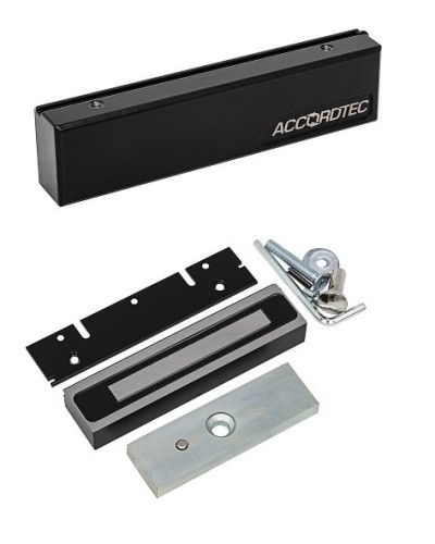 ML-200K-3 Premium Black с планкой. Замок электромагнитный. AccordTec в Красноярске
