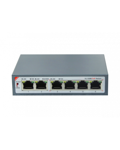 SH-20.4. Коммутатор с питанием по PoE. BAS-IP в Красноярске