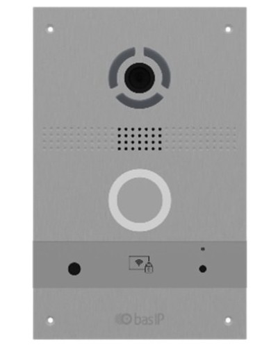 AV-08FB SILVER. Вызывная панель IP-домофона. BAS-IP в Красноярске