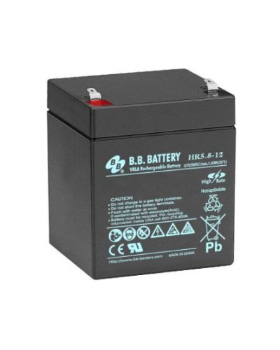 B.B. Battery HR 5.8-12. Аккумулятор герметичный свинцово-кислотный. B.B. Battery в Красноярске