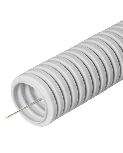 FCPL-16-PVC-100-1-GY (11227c): Труба гофрированная гибкая, лёгкая с протяжкой в Красноярске