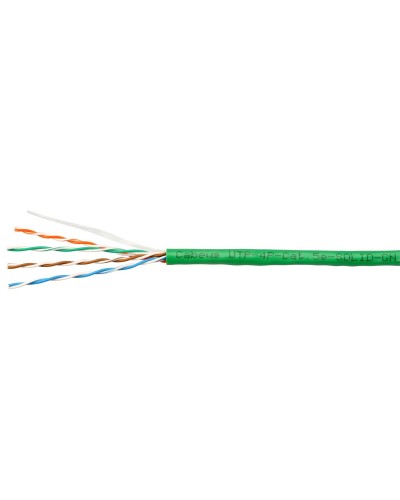 UTP-4P-Cat.5e-SOLID-LSLTx-GN (10990c). Кабель «витая пара» (LAN) для структурированных систем связи. CABEUS в Красноярске