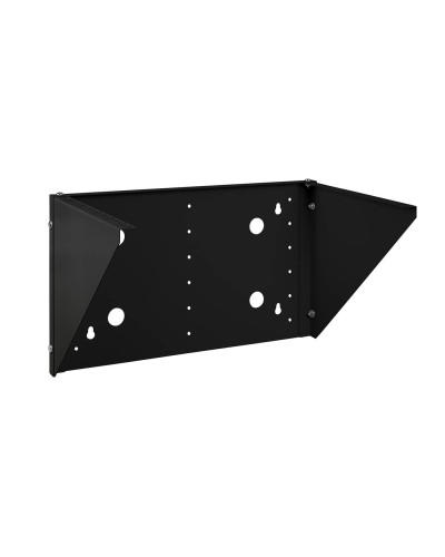 NC-6U-V-BK (12027c). Кронштейн настенный вертикальный 19 6U, цвет черный. CABEUS в Красноярске