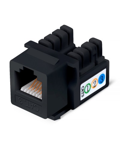 KJ-RJ12-90-BK (9481c): Вставка Keystone Jack в Красноярске