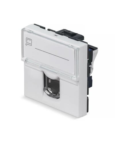 KJ-RJ45-Cat.6-180T-FP-L-45 (11842c): Вставка Keystone Jack RJ-45 в Красноярске