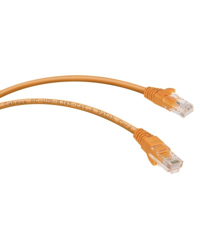 PC-UTP-RJ45-Cat.6-0.3m-OR (8696c), оранжевый. Патч-корд медный. CABEUS в Красноярске