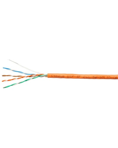 UTP-4P-Cat.5e-SOLID-OR-100 (7253c-5). Кабель «витая пара» (LAN) для структурированных систем связи. CABEUS в Красноярске