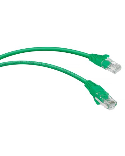 PC-UTP-RJ45-Cat.5e-1.5m-GN-LSZH (9506c), зелёный. Патч-корд медный. CABEUS в Красноярске