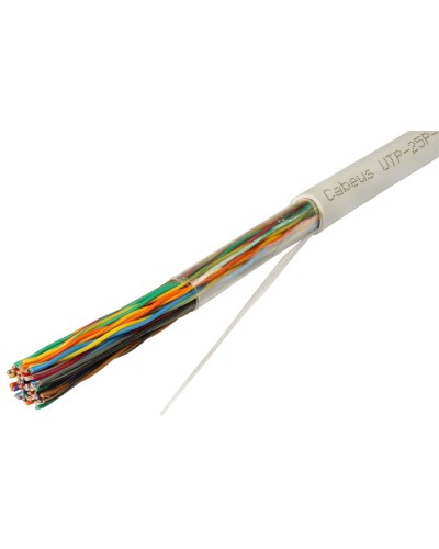 UTP-25P-Cat.5-IN (7281c). Кабель «витая пара» (LAN) для структурированных систем связи. CABEUS в Красноярске