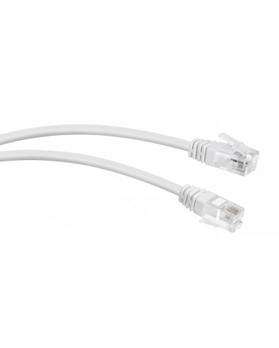 PC-TEL-RJ12-0.5m (7886c), белый. Патч-корд медный. CABEUS в Красноярске