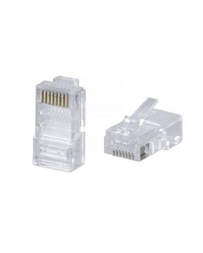 8P8C-C6 (100 шт) (7244c). Разъем RJ-45. CABEUS в Красноярске