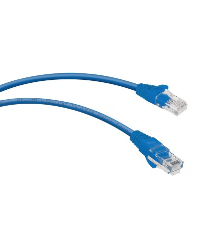 PC-UTP-RJ45-Cat.5e-0.3m-BL-LSZH (9527c), синий. Патч-корд медный. CABEUS в Красноярске