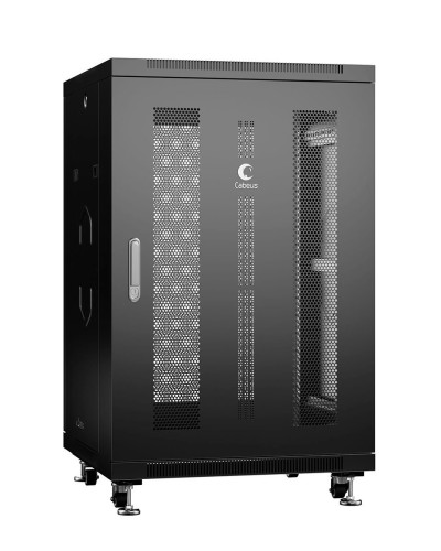 ND-05C-18U60/100-BK (8531c). Шкаф телекоммуникационный 19 напольный 18U. CABEUS в Красноярске