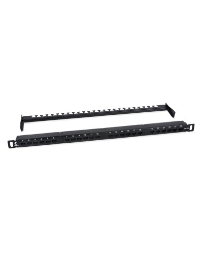 PLHD-24-Cat.6a-Dual-180-0,5U (9665c): Патч-панель 19" в Красноярске