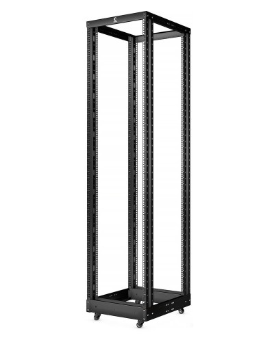RA-45U-1000-BK (10161c). Открытая стойка 19, 45U, двухрамная, усиленная, цвет черный. CABEUS в Красноярске