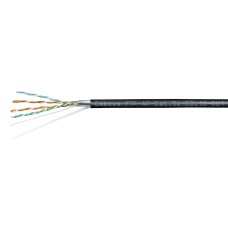 FTP-4P-Cat.5e-SOLID-OUT-LSZH-UV-100 (7176c-5). Кабель «витая пара» (LAN) для структурированных систем связи. CABEUS