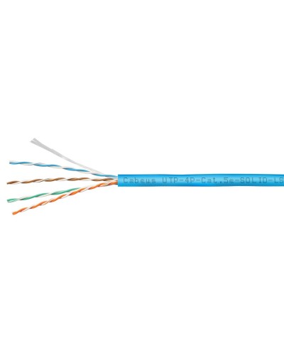 UTP-4P-Cat.5e-SOLID-LSZH-BL-100 (9777c-5). Кабель «витая пара» (LAN) для структурированных систем связи. CABEUS в Красноярске