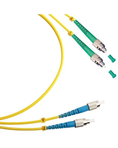 FOP(d)-9-FC/APC-FC/UPC-5m (8105c). Патч-корд оптический. CABEUS в Красноярске