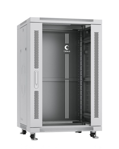 SH-05C-18U60/60 (7043c). Шкаф телекоммуникационный 19 напольный 18U. CABEUS в Красноярске