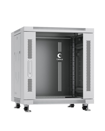 SH-05C-12U60/60 (7645c). Шкаф телекоммуникационный 19 напольный 12U. CABEUS в Красноярске