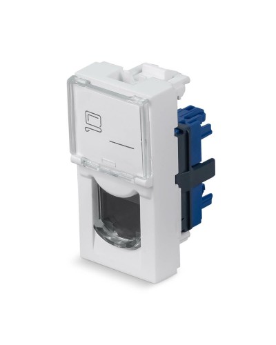 KJ-RJ45-Cat.6-180T-FP-L-22,5 (11840c): Вставка Keystone Jack RJ-45 в Красноярске