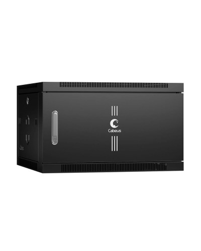 SH-05F-6U60/35m-BK (8609c). Шкаф телекоммуникационный 19 настенный 6U. CABEUS в Красноярске