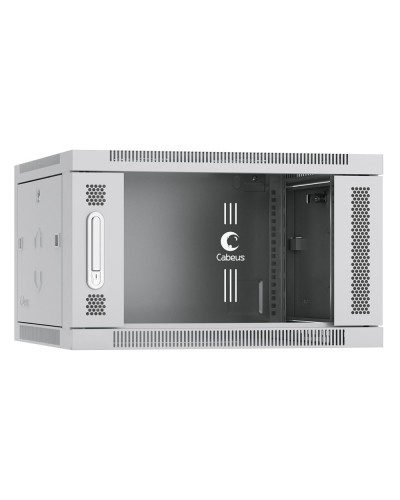 SH-05F-6U60/60 (7063c). Шкаф телекоммуникационный 19 настенный 6U. CABEUS в Красноярске