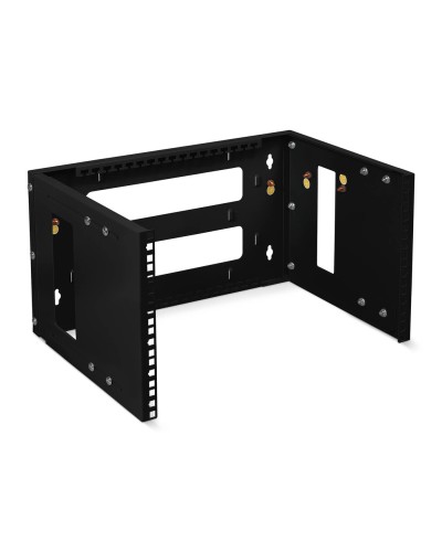 NC-6U-BK (11380c). Кронштейн настенный 19 6U, цвет черный. CABEUS в Красноярске
