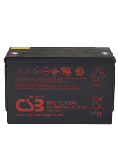 CSB HRL 12390W. Аккумулятор герметичный свинцово-кислотный. CSB в Красноярске