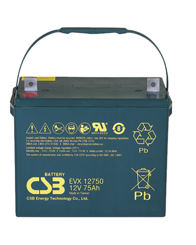 CSB EVX 12750. Аккумулятор герметичный свинцово-кислотный. CSB в Красноярске