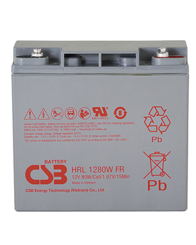 CSB HRL 1280W FR. Аккумулятор герметичный свинцово-кислотный. CSB в Красноярске