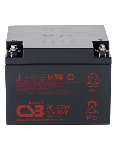 CSB GP 12260. Аккумулятор герметичный свинцово-кислотный. CSB в Красноярске