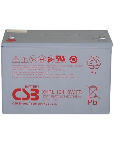 CSB XHRL 12410W FR. Аккумулятор герметичный свинцово-кислотный. CSB в Красноярске