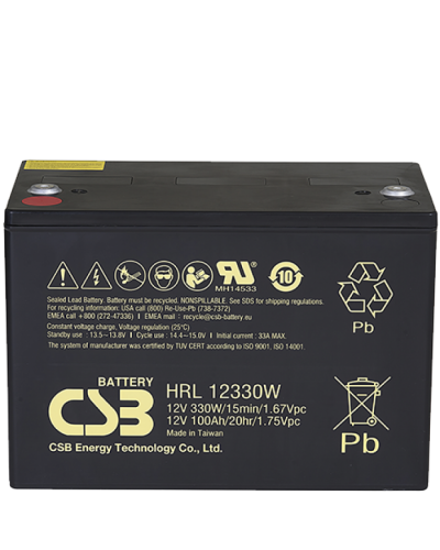 CSB HRL 12330W FR. Аккумулятор герметичный свинцово-кислотный. CSB в Красноярске