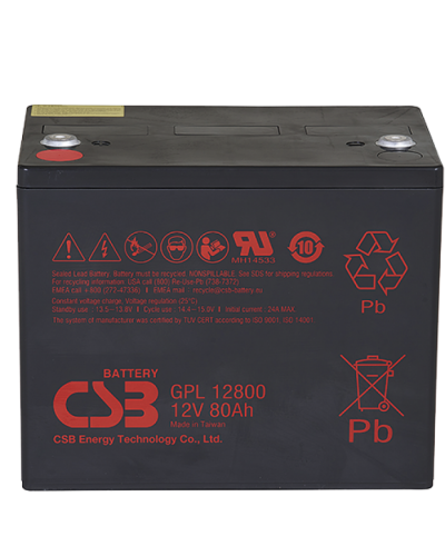 CSB GPL 12800. Аккумулятор герметичный свинцово-кислотный. CSB в Красноярске