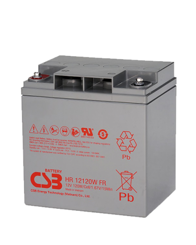 CSB HR 12120W FR. Аккумулятор герметичный свинцово-кислотный. CSB в Красноярске