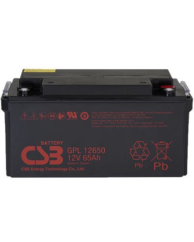 CSB GPL 12650. Аккумулятор герметичный свинцово-кислотный. CSB в Красноярске