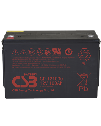 CSB GP 121000. Аккумулятор герметичный свинцово-кислотный. CSB в Красноярске