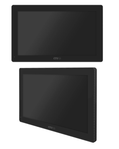 CTV-IM1030W Cloud 10 B (чёрный). Монитор домофона цветной. CTV в Красноярске