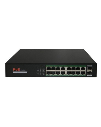 CO-SWP16GFv2. Коммутатор 16-портовый  Gigabit Ethernet с PoE. ComOnyx в Красноярске