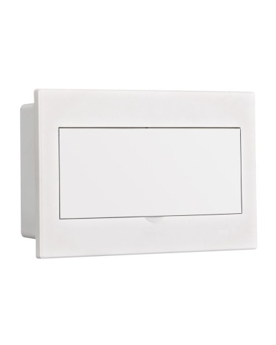 Корпус ЩРВ-П 13 модулей IP41 встраиваемый белая дверь (31083DEK). Корпус пластиковый. DEKraft в Красноярске