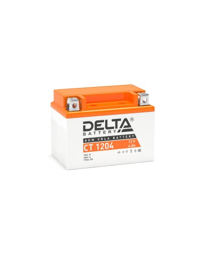 Delta CT 1204. Аккумулятор герметичный свинцово-кислотный стартерный. Delta в Красноярске