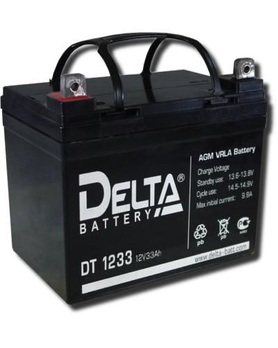 Delta DT 1233. Аккумулятор герметичный свинцово-кислотный. Delta в Красноярске