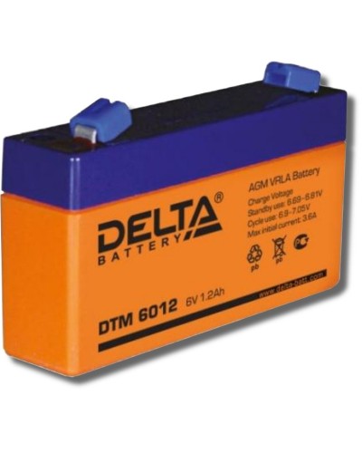 Delta DTM 6012. Аккумулятор герметичный свинцово-кислотный. Delta в Красноярске