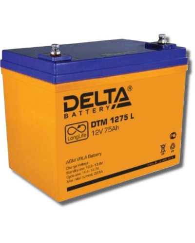 Delta DTM 1275 L. Аккумулятор герметичный свинцово-кислотный. Delta в Красноярске