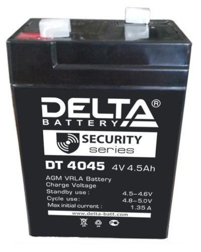 Delta DT 4045 (47мм). Аккумулятор герметичный свинцово-кислотный. Delta в Красноярске